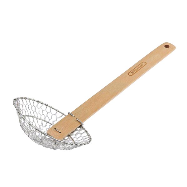 Asian Strainer Bamboo/Ss